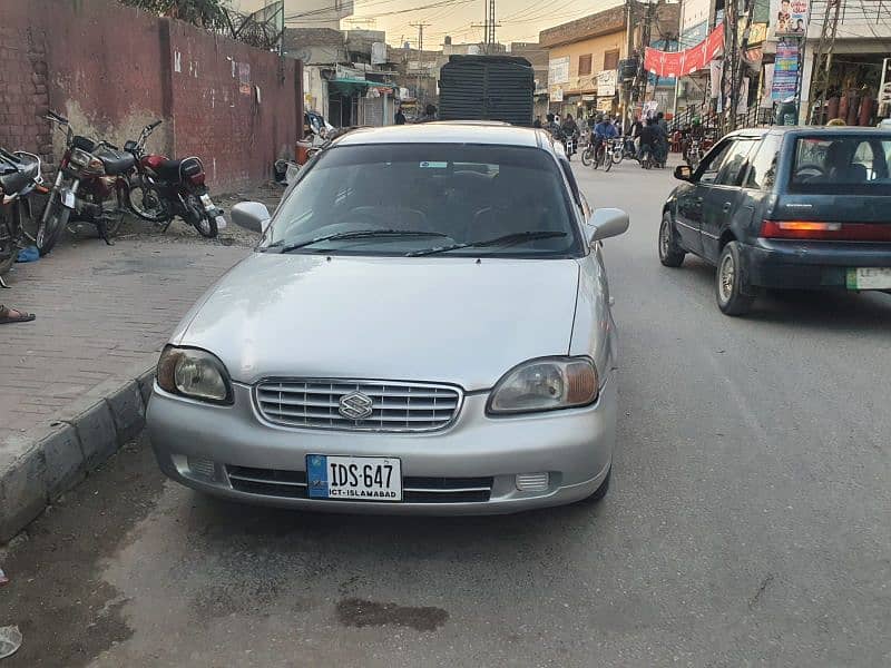 Baleno 2002 islamabad num urgent sale 9