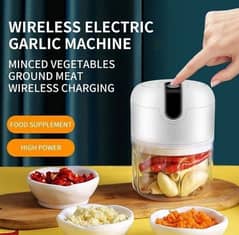 Rechargeable Mini Electric Chopper 250ml capacity