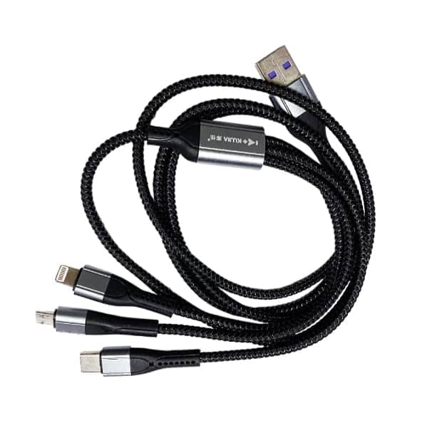 Kujia USB 3 in 1 Fast Charging Cable 0