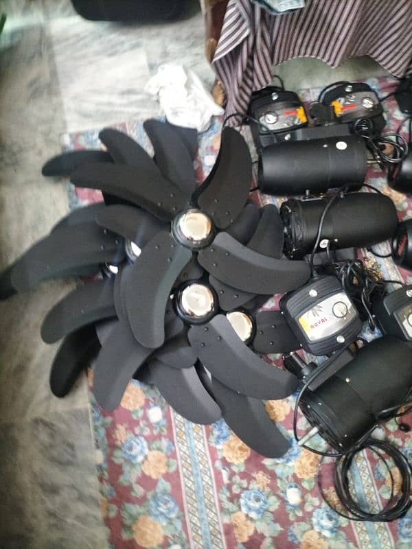 Fans 220volt 24 inch. each fan 9000 Rs. 2