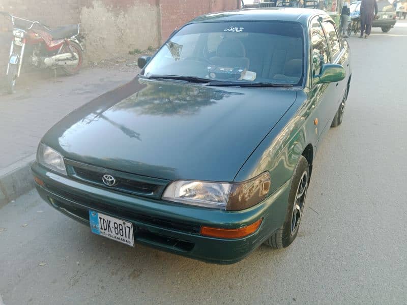 Corolla XE geniun 16 valve petrol Islamabad num urgent sale 2