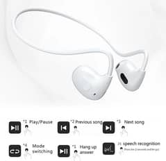 Sport Bluetooth Pro Air 2nd Generation 5.3 Neck Hanging Wireless