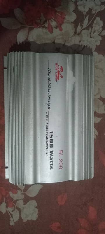 amplifier 4 channel heavy sound power AAM 8