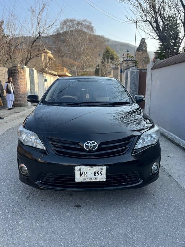 Toyota Corolla XLI 2009 0