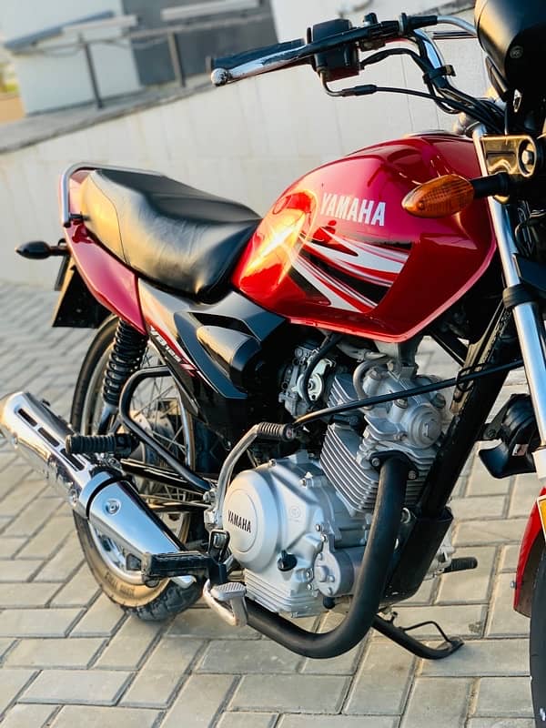 yamaha yb125z 1