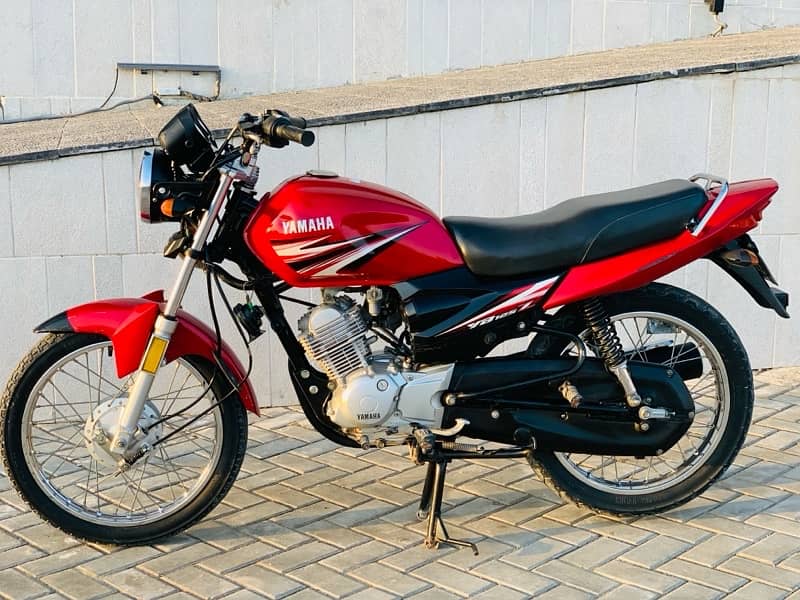 yamaha yb125z 4