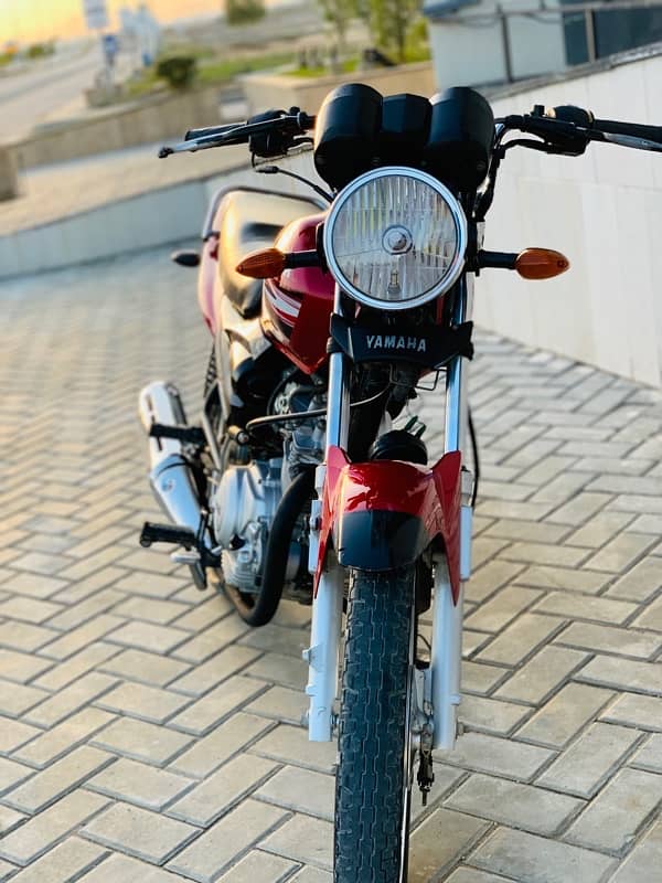 yamaha yb125z 8