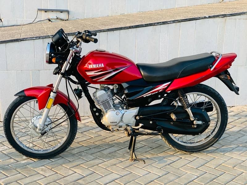 yamaha yb125z 9