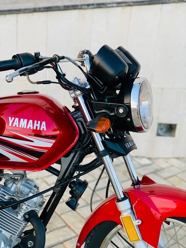 yamaha yb125z 13