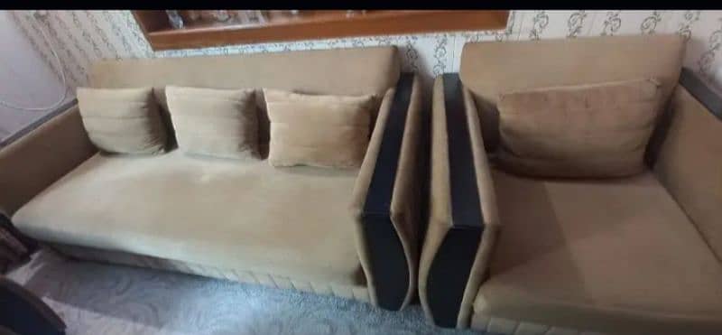 Sofa Set //6 Seater sofa //Wooden Sofa //Luxury Sofa 3+2+1 Seater Sofa 7
