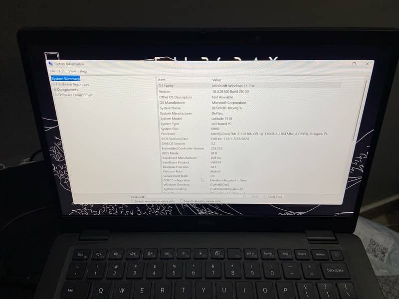 Dell Latitude 7310 core i7 10th Gen 256 ssd 16gb ram (Touchscreen) 1