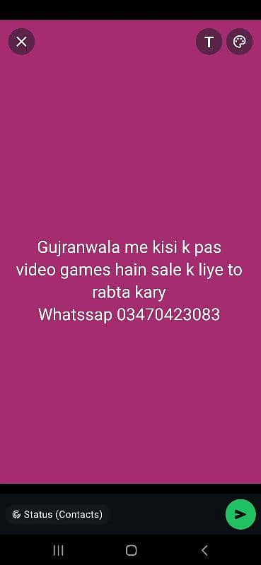 video games chahiye kisi k pas hain to rabta kry 0