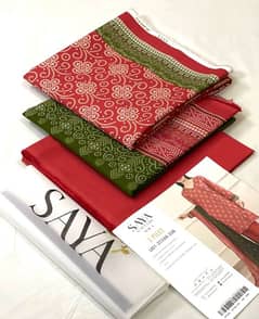 BRAND SAYA*  LAWN 3PC COLLECTION ‘ 25