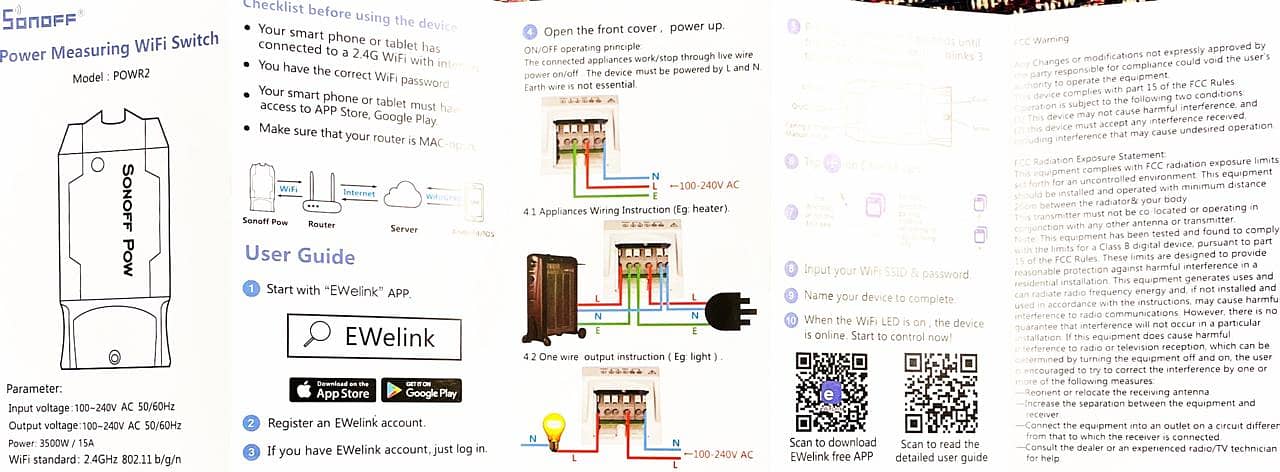 Sonoff POW WiFi Switch 4