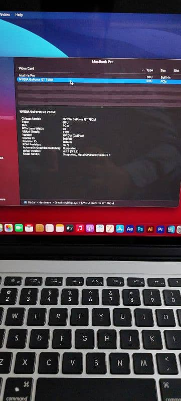 Macbook Pro 2014 15.4 16/512 5