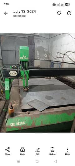 plasma cutting machine