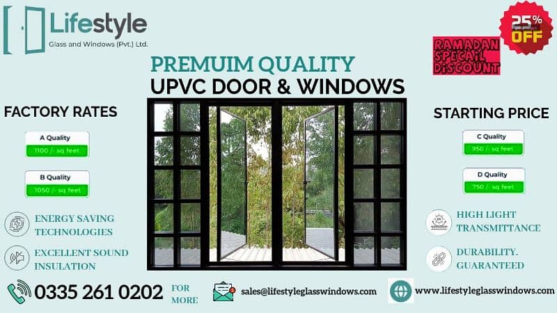 Upvc Windows/Aluminium Windows/Glass work/Fabrication 0