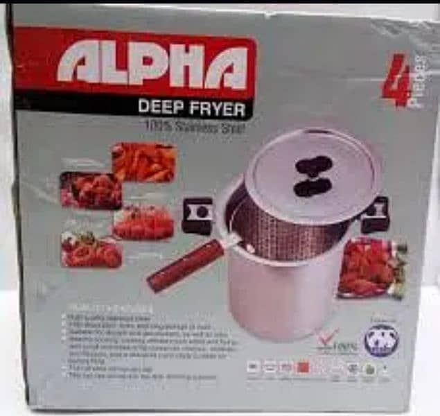 New Gas deep fryer 4.5 liter delivery available 0