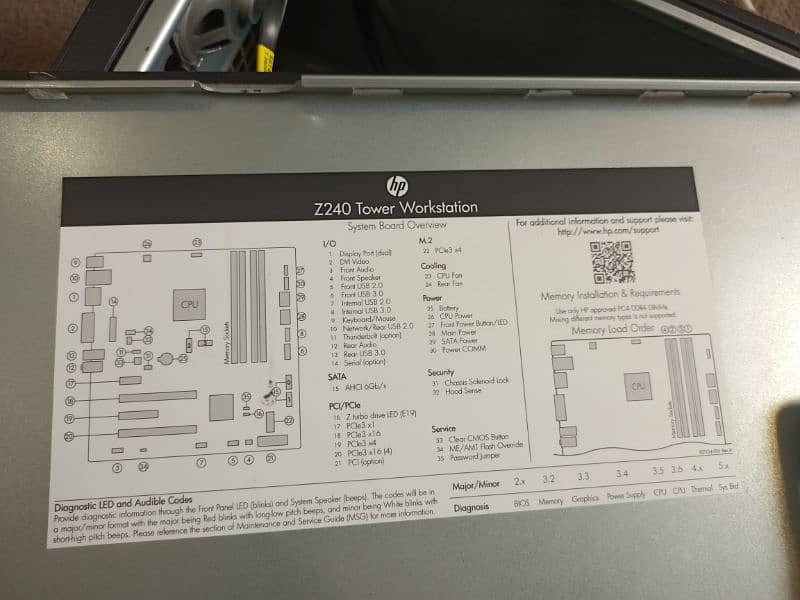 hp Z240 Tower PC work station i7 6th generation desktop 3