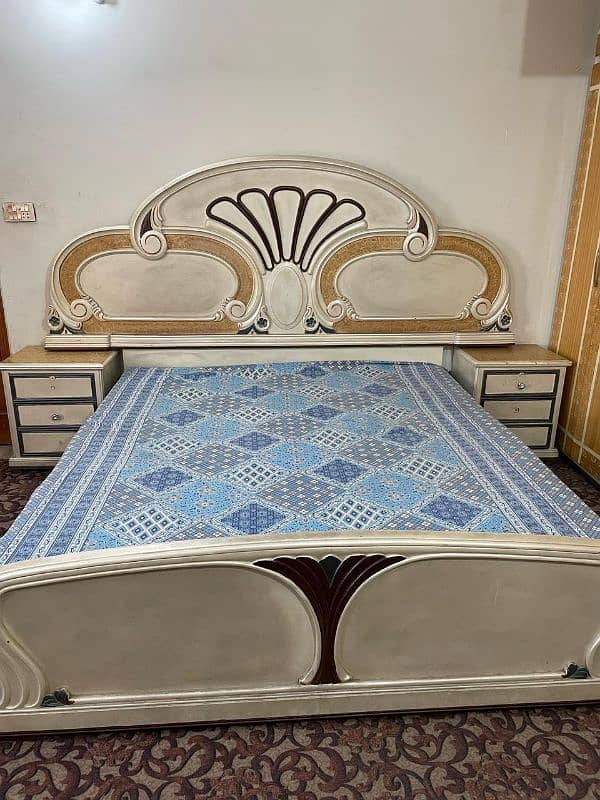 Lasani bed set/side table's/dressing table 2