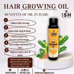 Hair growing oil