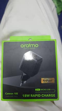 oraimo 18w rapid charger for android 365 days warranty