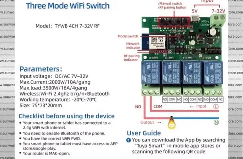 Three mode wifi switch 2