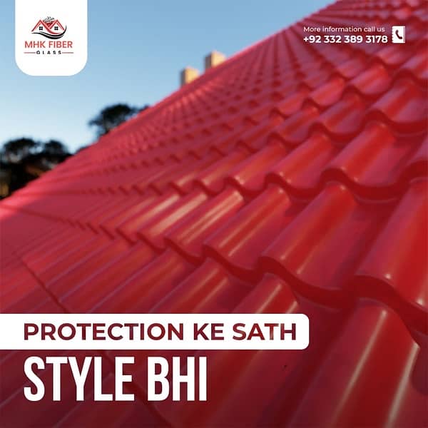 CORUGATED UPVC SHEET , Khaprail on discount in karachi nali wali sheet 0