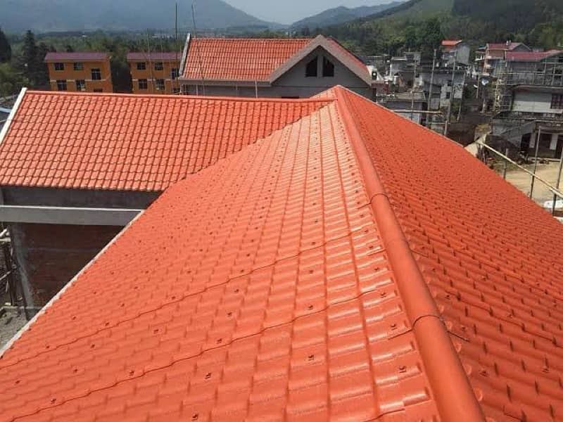CORUGATED UPVC SHEET , Khaprail on discount in karachi nali wali sheet 2