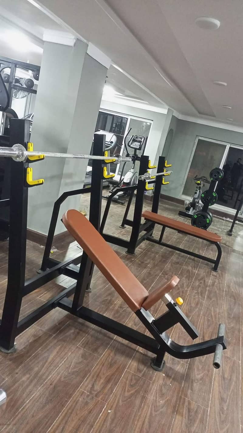 Commercial bench press |Guage 14|Oval pipe| square pipe 8