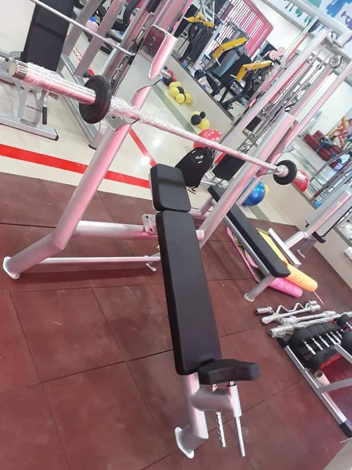 Commercial bench press |Guage 14|Oval pipe| square pipe 10
