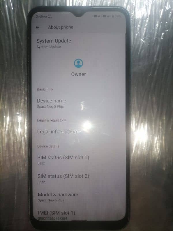 sparx neo 5 plus 3 64 5