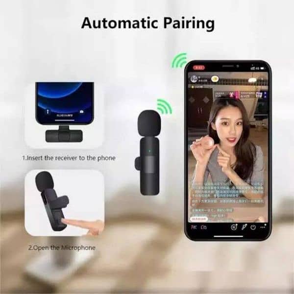 Mini Wireless Microphone for Mobile 2