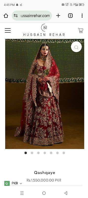 Bridal wear/ Bridal lehnga / Wedding dresses/ Formal dresses 0