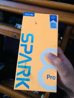 Tecno spark 8pro box only