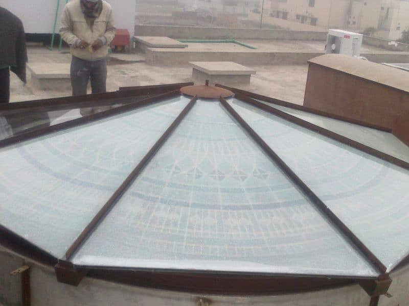 Glass skylight / Glass canopy / Glass domes 19