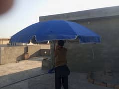 10×10 fit  Umbrella It has parachute fabric It has wiring for lighting