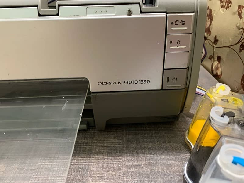 EPSON 1390 convert into DTF printer only 1 weeks condition as new 2