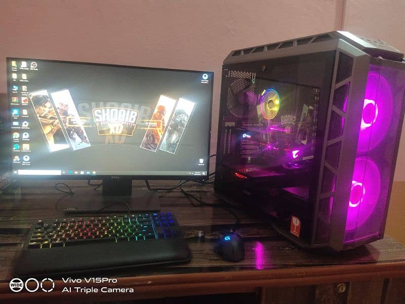 4K Gaming PC, Ryzen 7 2700x 8 Cores, Gaming 5 x470 Wifi Board, 1080gpu 2