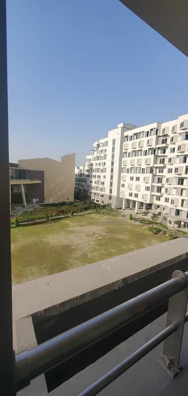 3 bedrooms semi Furnished apartment available for rent in DHA Phase 5 Penta square. 3