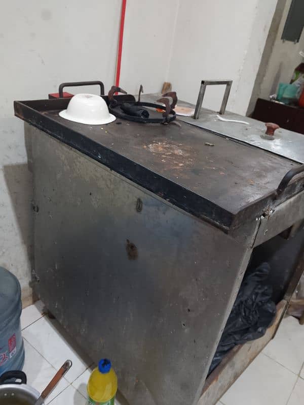 Hotplate and Single Fryer 1