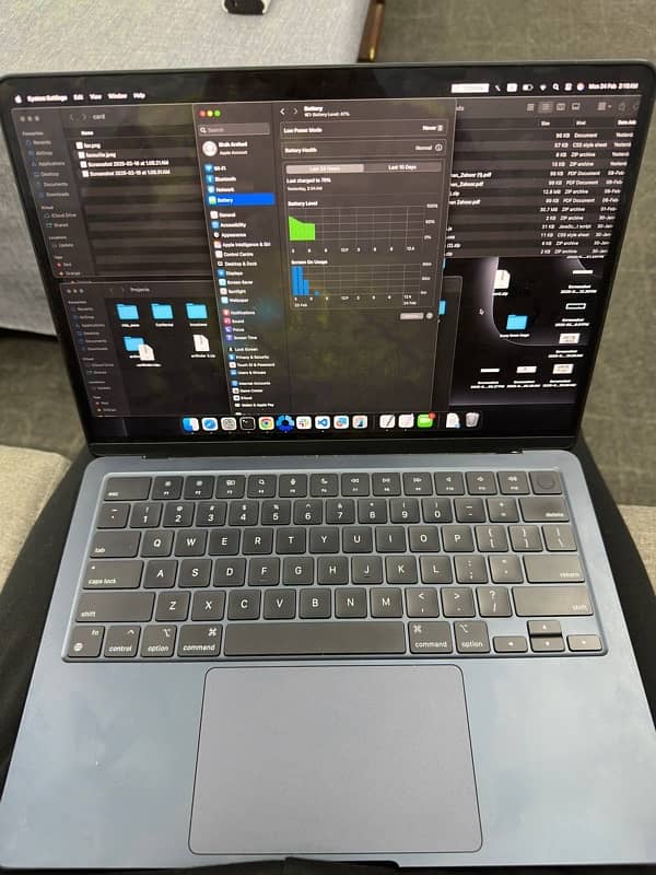 macbook air m2 midnight blue 5