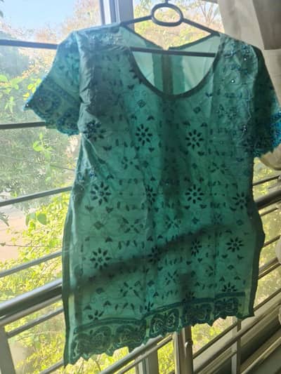 Kattan Silk lehnga , dupatta and shirt set