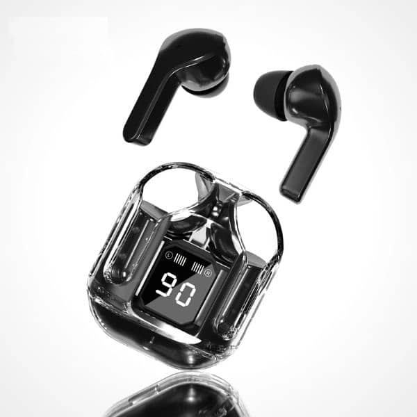 Y26 Digital Display Bluetooth Headset with Transparent Shell 1