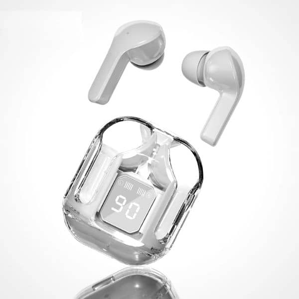 Y26 Digital Display Bluetooth Headset with Transparent Shell 2