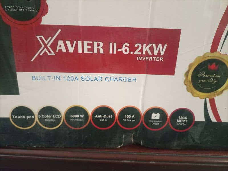 crown Xavier 6.2kw hybrid solar inverter (0304/49/39/900) 0