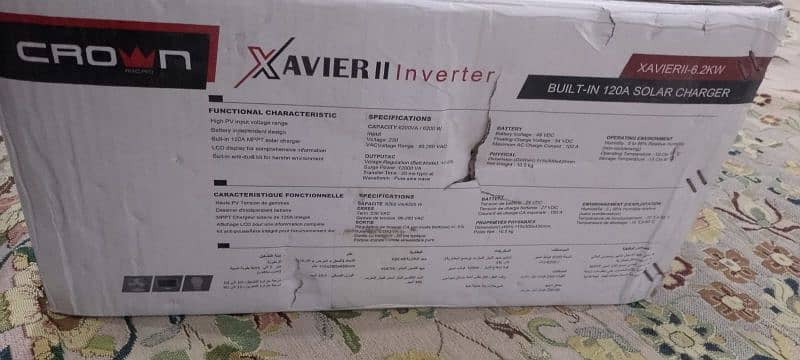 crown Xavier 6.2kw hybrid solar inverter (0304/49/39/900) 4