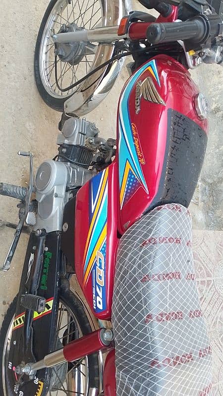 honda cd70 model 2019 all Punjab number 4