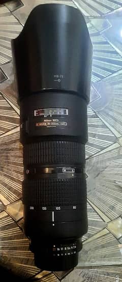 Nikon 80.200 f2.8 lens