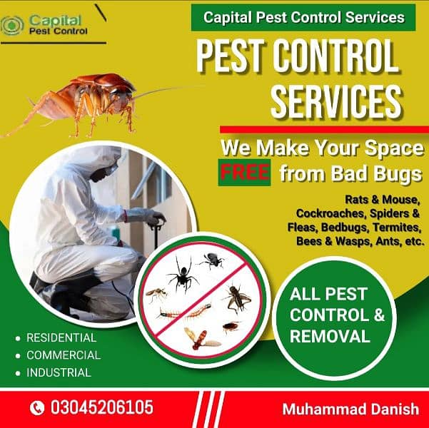 Pest Control Services Termite Control Deemak Control Fumigation Spray 1